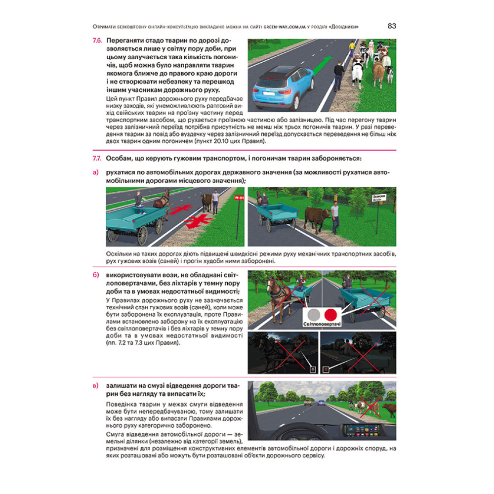 ПДР України 2026 з коментарями та ілюстраціями Правила дорожнього руху України