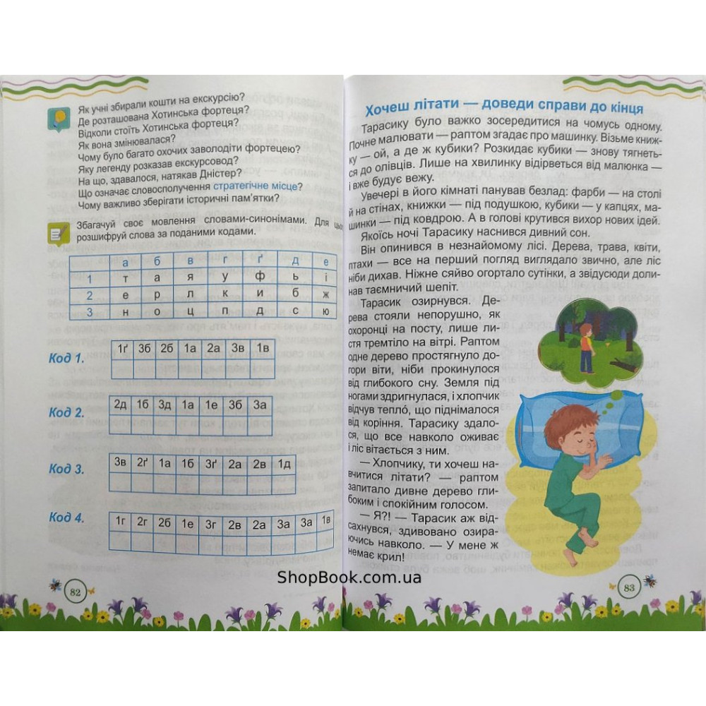 Літня читанка з 3 в 4 клас посібник для літнього читання Вознюк Л., Сапун Г.