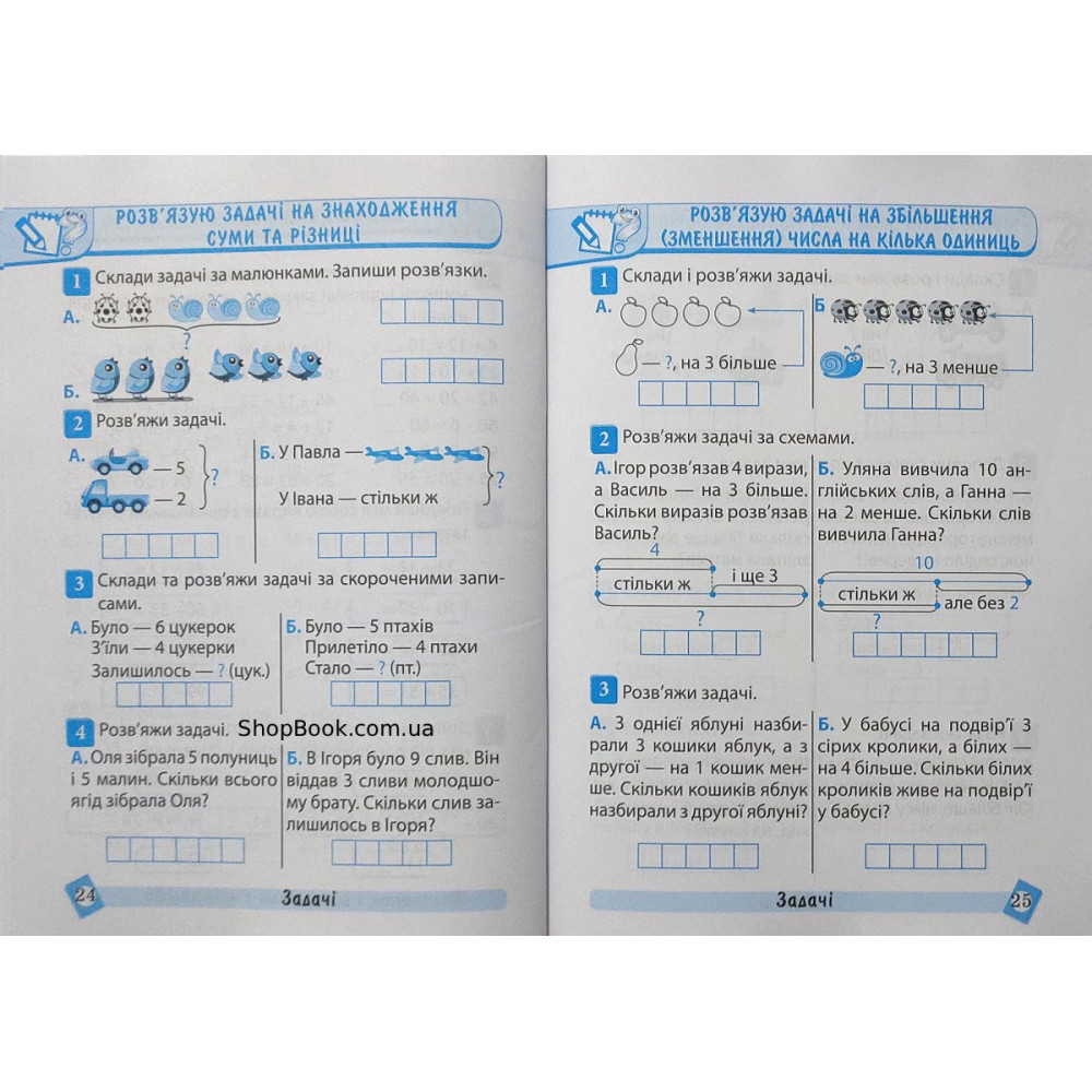 Математика 1 клас тематичний тренажер Аліна О.Г.