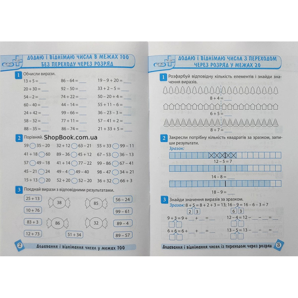 Математика 2 клас тематичний тренажер Аліна О.Г.