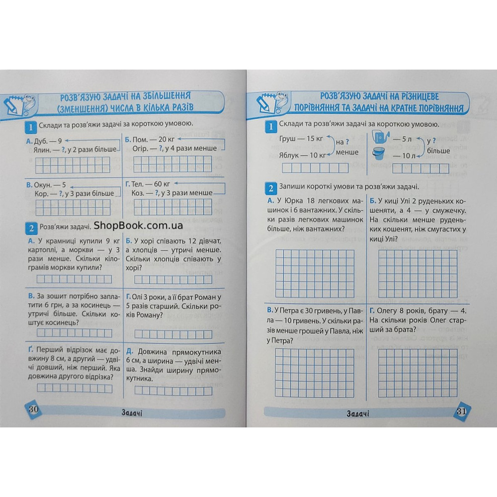 Математика 2 клас тематичний тренажер Аліна О.Г.