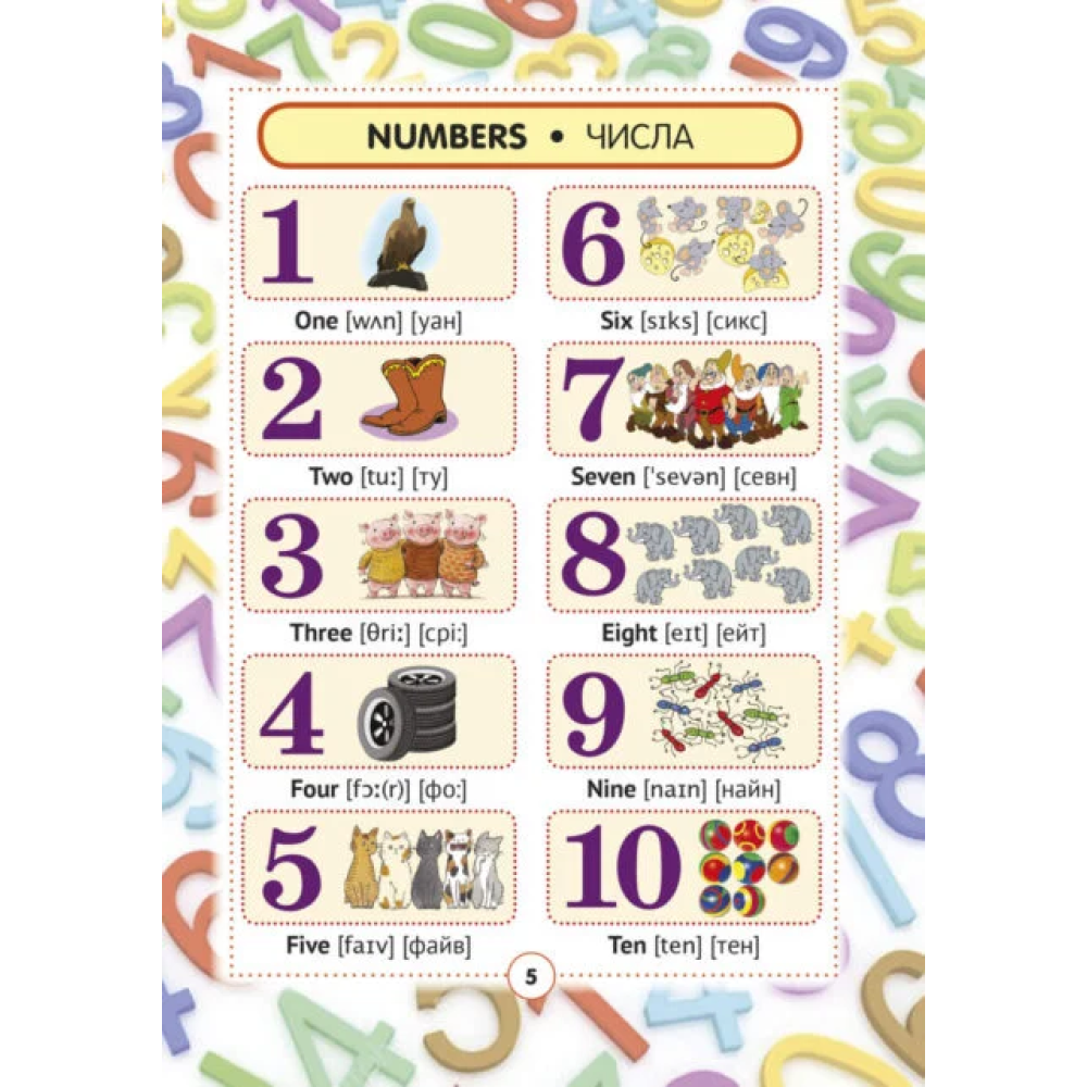 Англо-український візуальний словник в малюнках для початкової школи