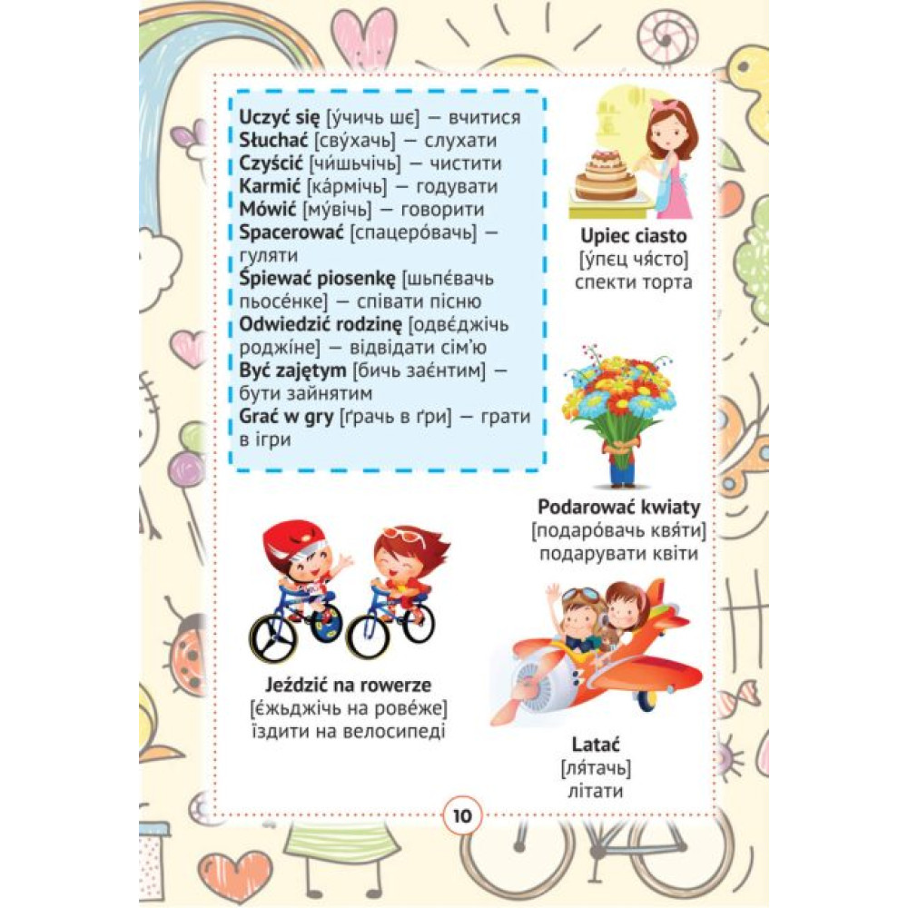 Польсько-український візуальний словник в малюнках для початкової школи
